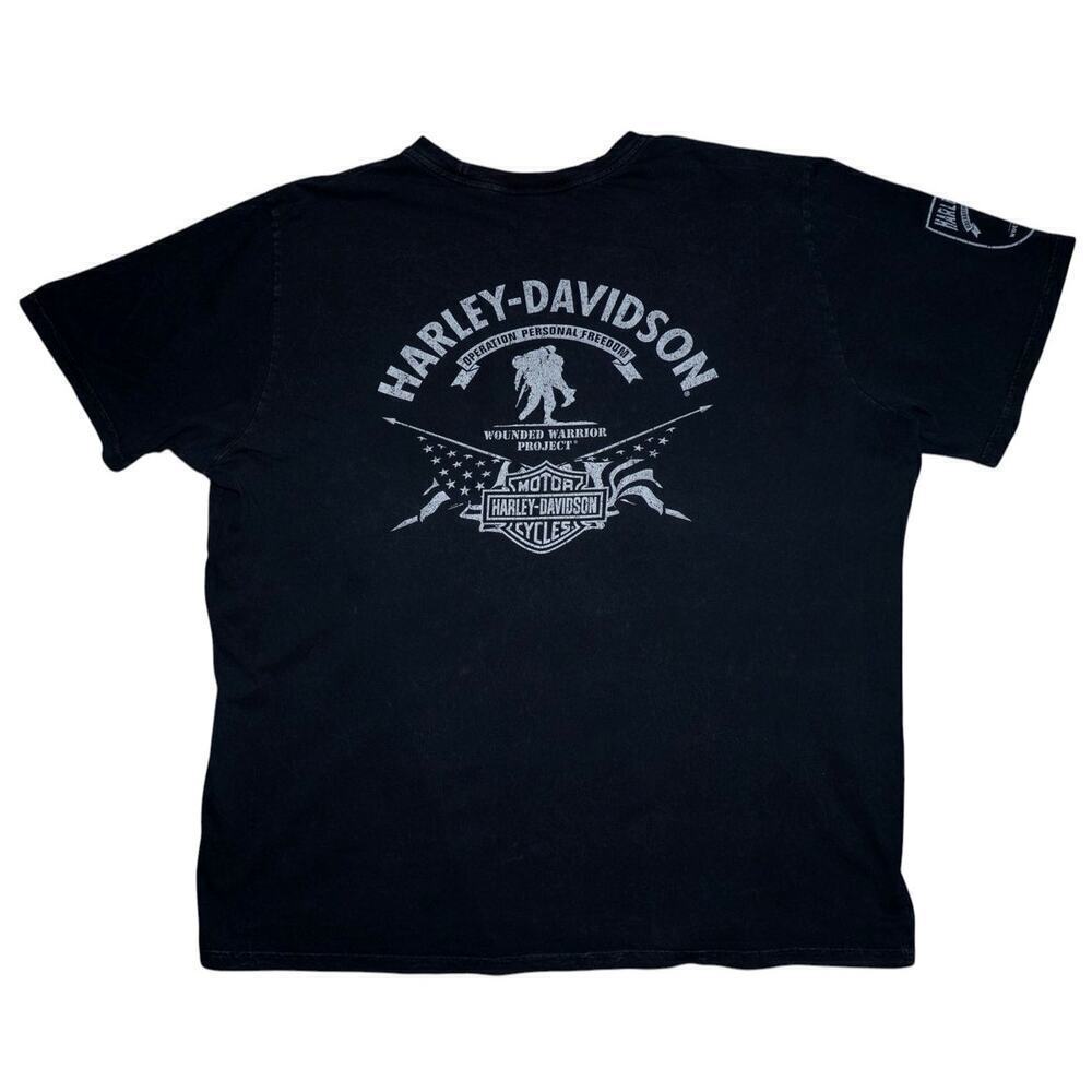 Harley-Davidson Wounded Warrior Project Operation Personal Freedom Black Size XL